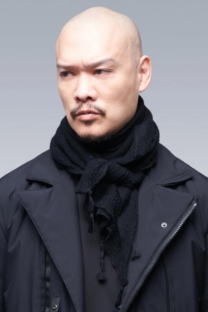 Acronym NG5-PU Black neck gaiter | Grailed