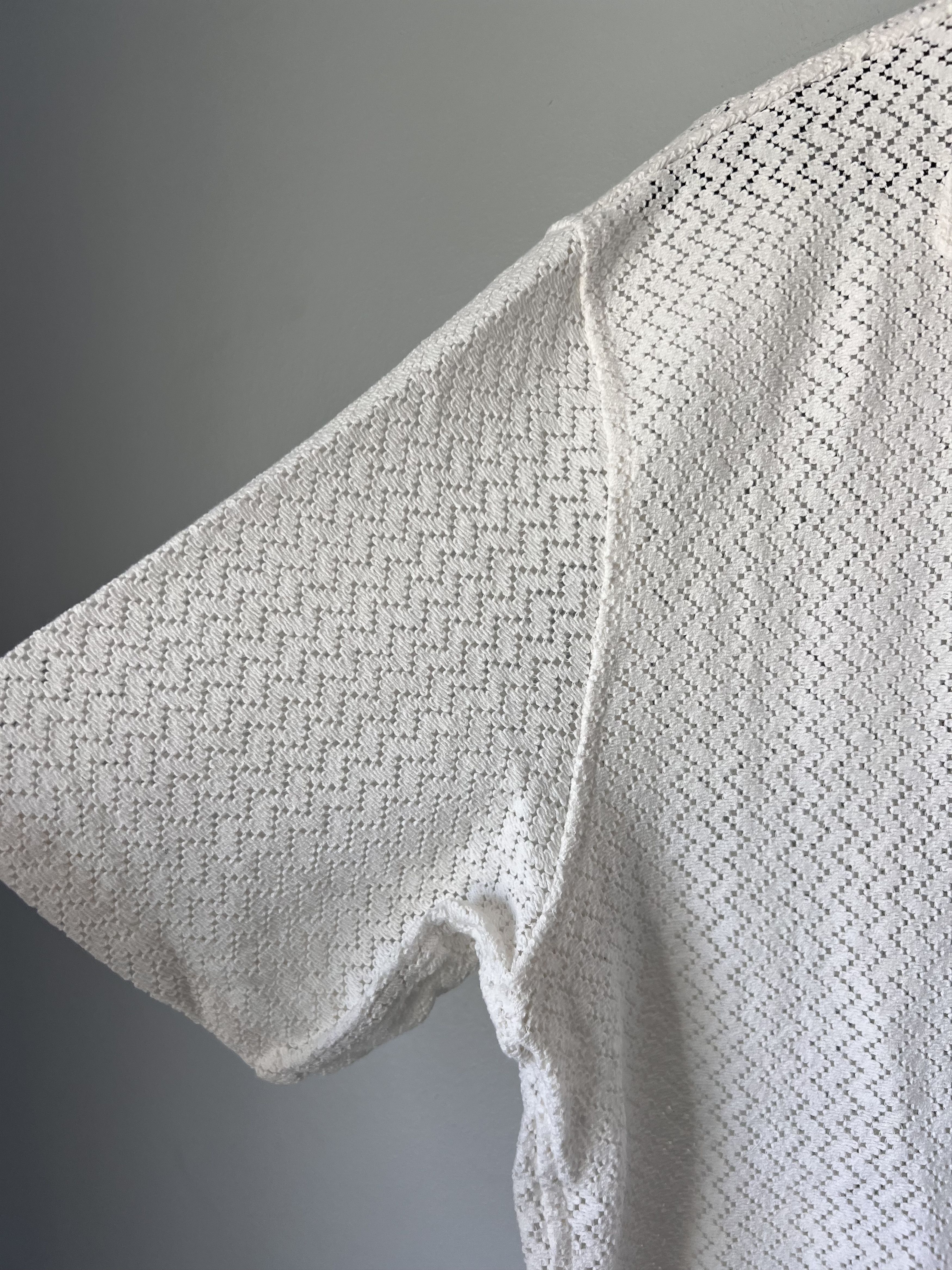 Aimé Leon Dore Lace Resort Shir white S Aime Leon Dore Lace Resort Shirt in White