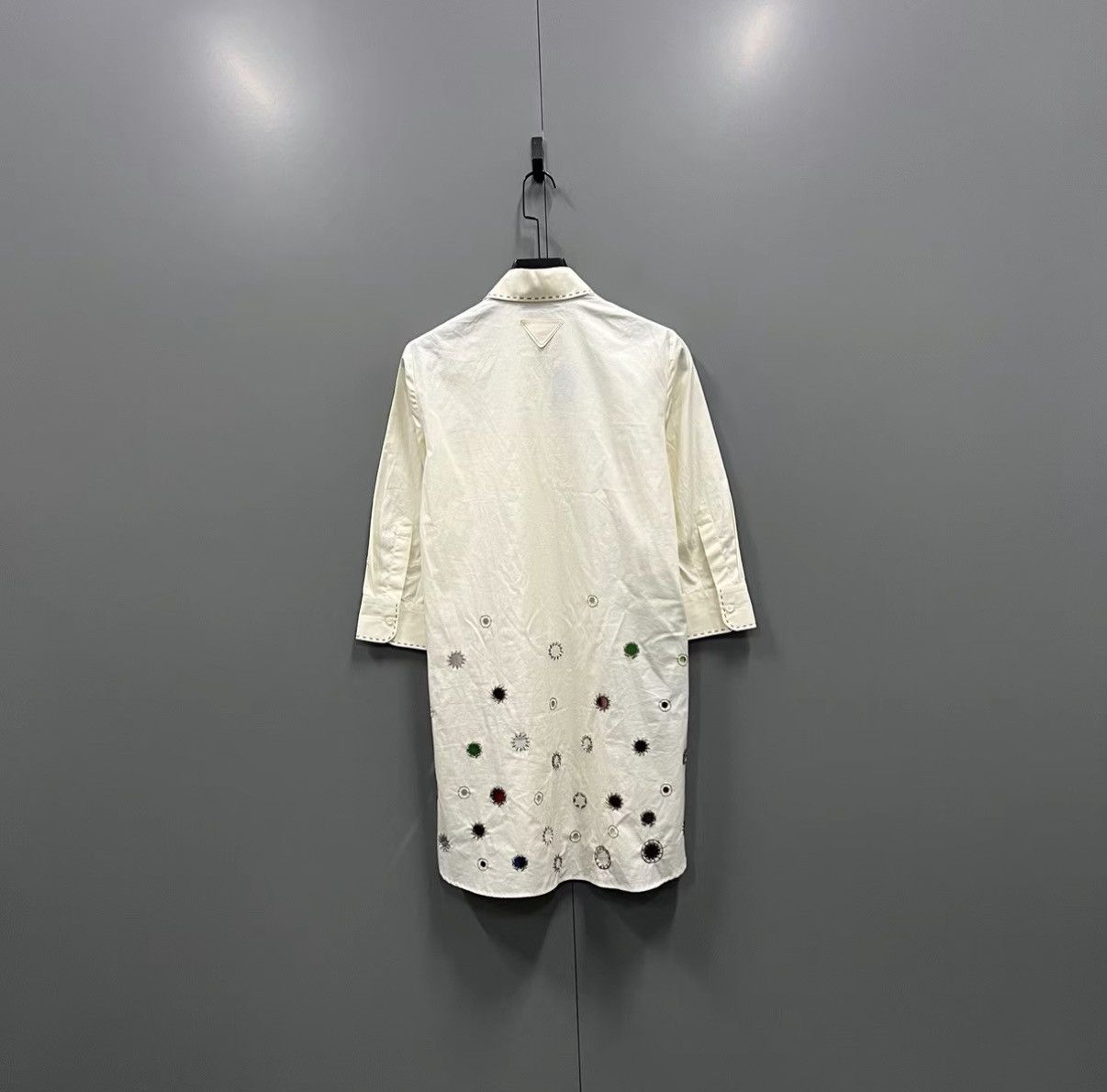 Prada Prada 23 Collection Hollow Out Embroidery Dress J41 Size M / US 6-8 / IT 42-44 - 2 Thumbnail