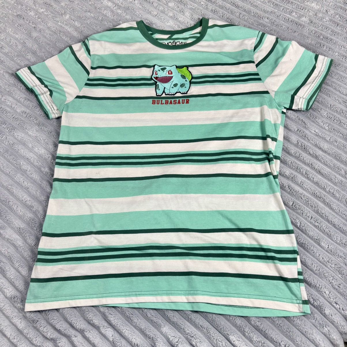 Pokemon Pokémon Bulbasaur 3-D stitched 2022 men’s XL T-shirt Size US XL / EU 56 / 4 - 1 Thumbnail