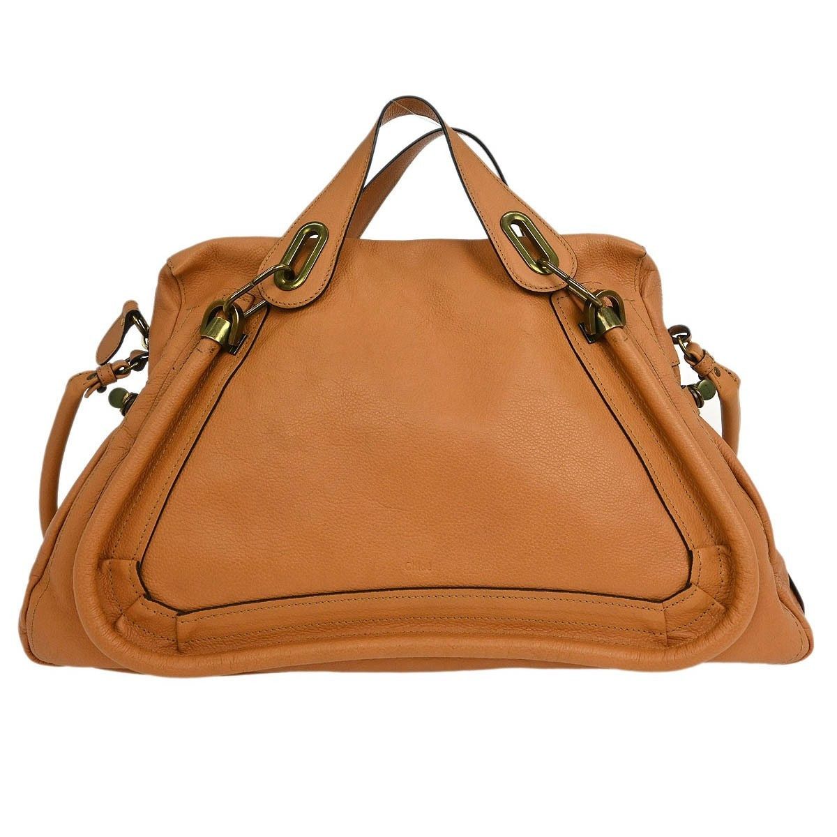Chloe Chloe Paraty Top Handle Bag Leather Size ONE SIZE - 1 Thumbnail