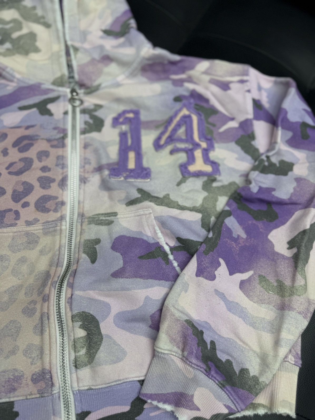 Vale Valley Hoodie Purple Camo Zip Up Size Small (NEW) Size US S / EU 44-46 / 1 - 6 Thumbnail