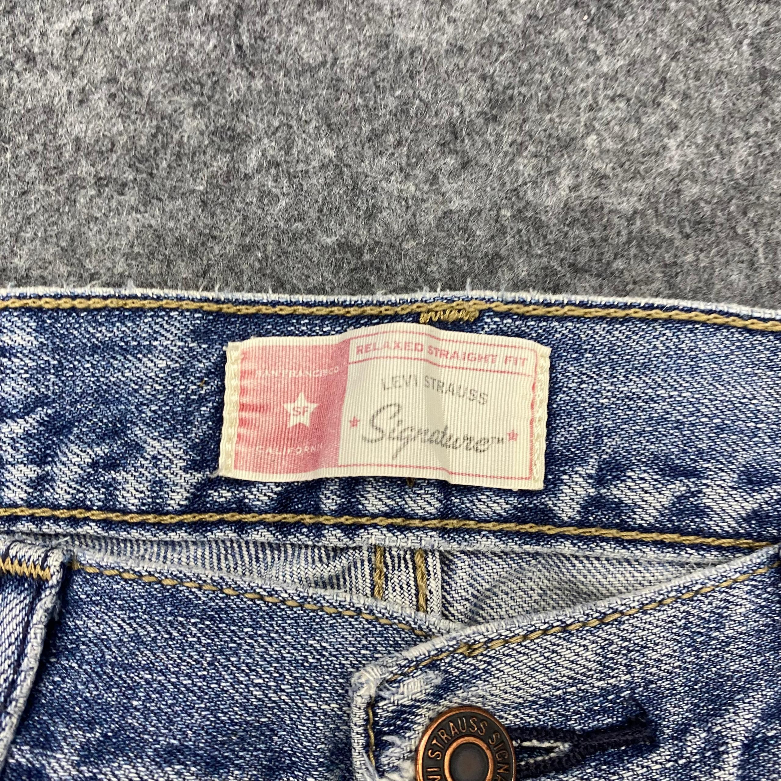 Japanese Brand 💥Best Offer💥Vintage Levis Signature Distressed Denim Size US 32 / EU 48 - 13 Thumbnail