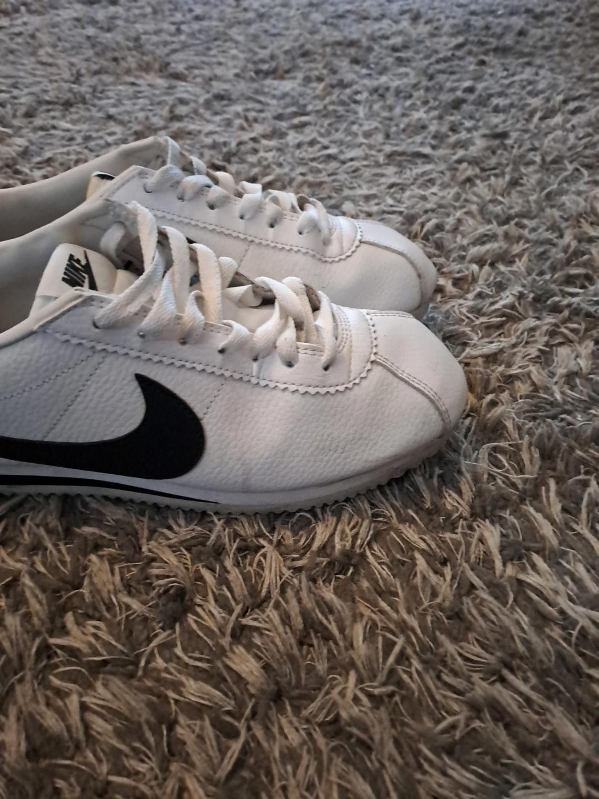 Nike Nike Cortez OG 2018 All Leather White Black Trainers Size US 8 / EU 41 - 4 Thumbnail