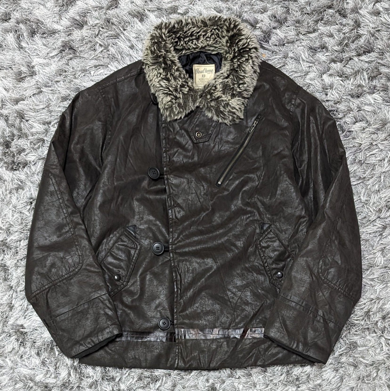 Issey Miyake A/W 2004 Final Home Biker Jacket Outdoor Menswear | Grailed