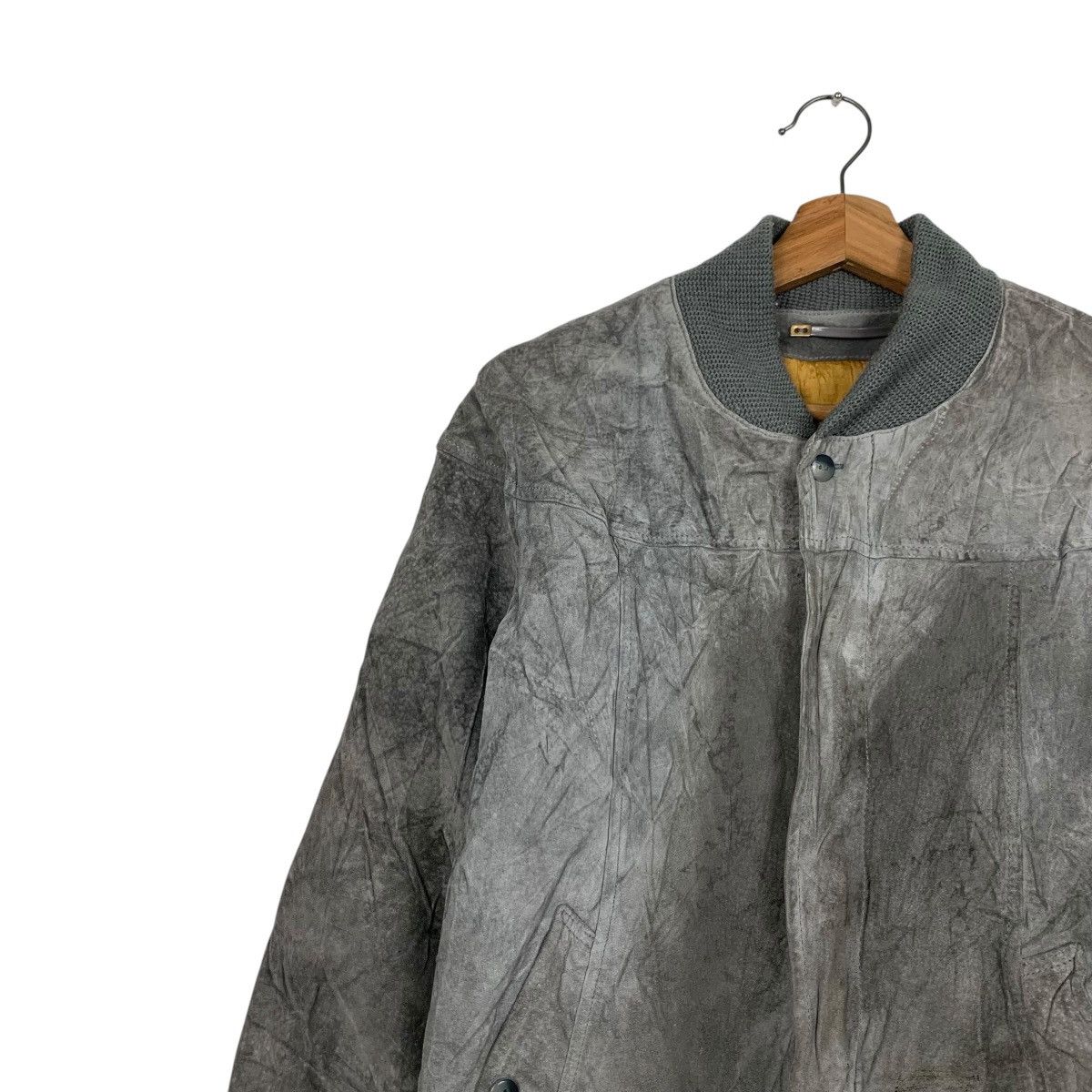 Catalina CATALINA Leather Varsity Bomber Jacket #2181-C96 Size US XS / EU 42 / 0 - 6 Thumbnail