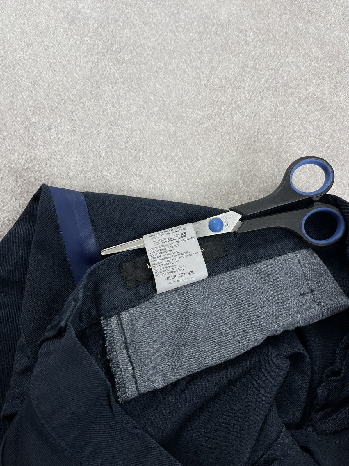 Vintage Maurizio Massimino Selvedge Avant Garde Cotton Pants Size 48 Size US 33 - 13 Thumbnail