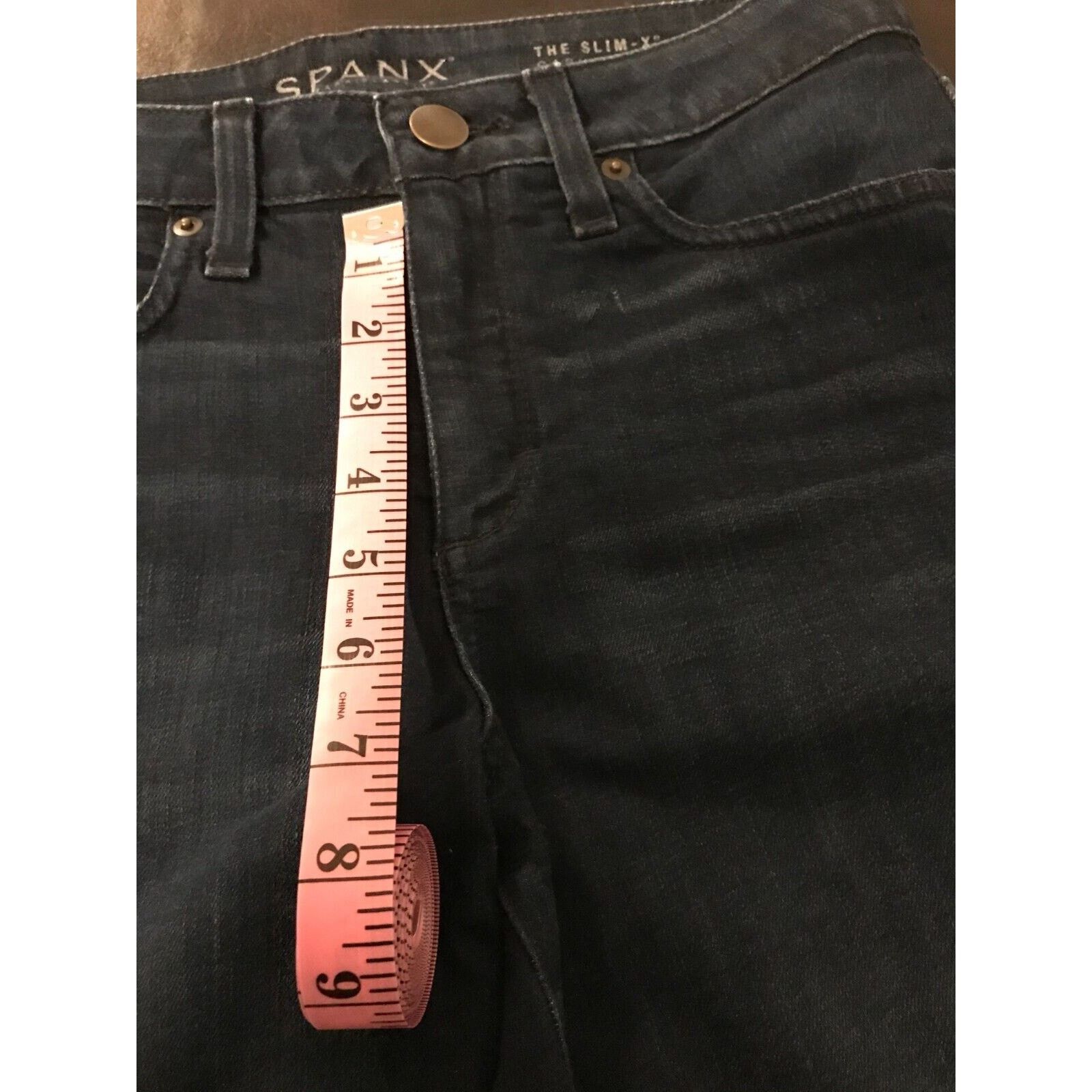 Spanx Spanx The Slim-X Casual Capri Cropped Ankle Denim Jeans Size 25" / US 0 / IT 36 - 11 Thumbnail