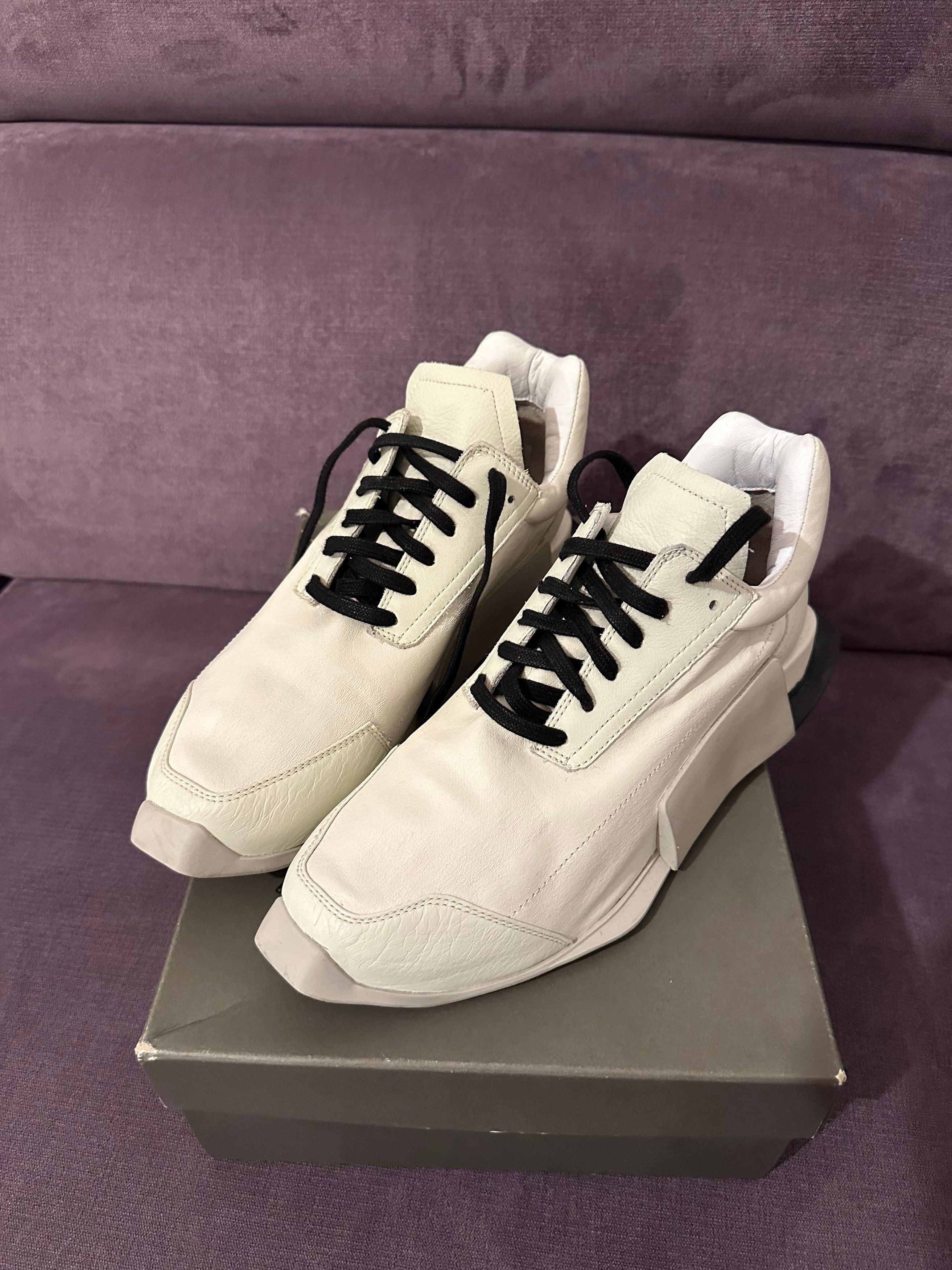 Adidas × Rick Owens Low runner milk colour sz 40 Size US 7 / EU 40 - 7 Thumbnail
