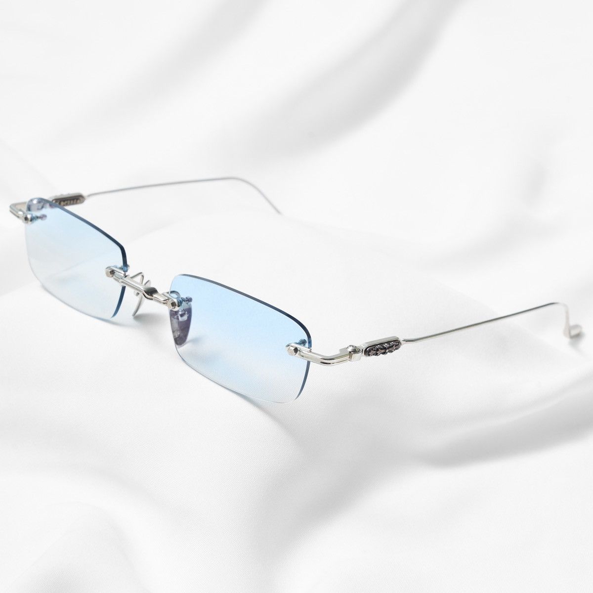 Chrome Hearts CHROME HEARTS SOFFFFFFFFERS I MATTE BLACK / SHINY SILVER Size ONE SIZE - 2 Thumbnail