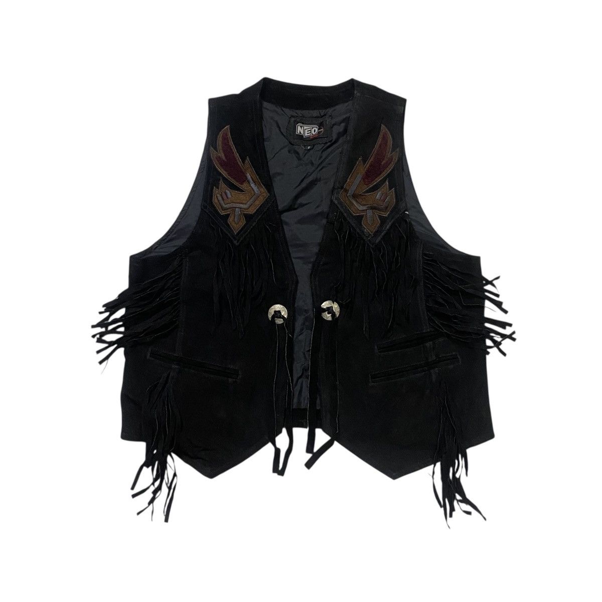 Leather Neo Bood Tokyo leather vest jacket Size US M / EU 48-50 / 2 - 1 Thumbnail