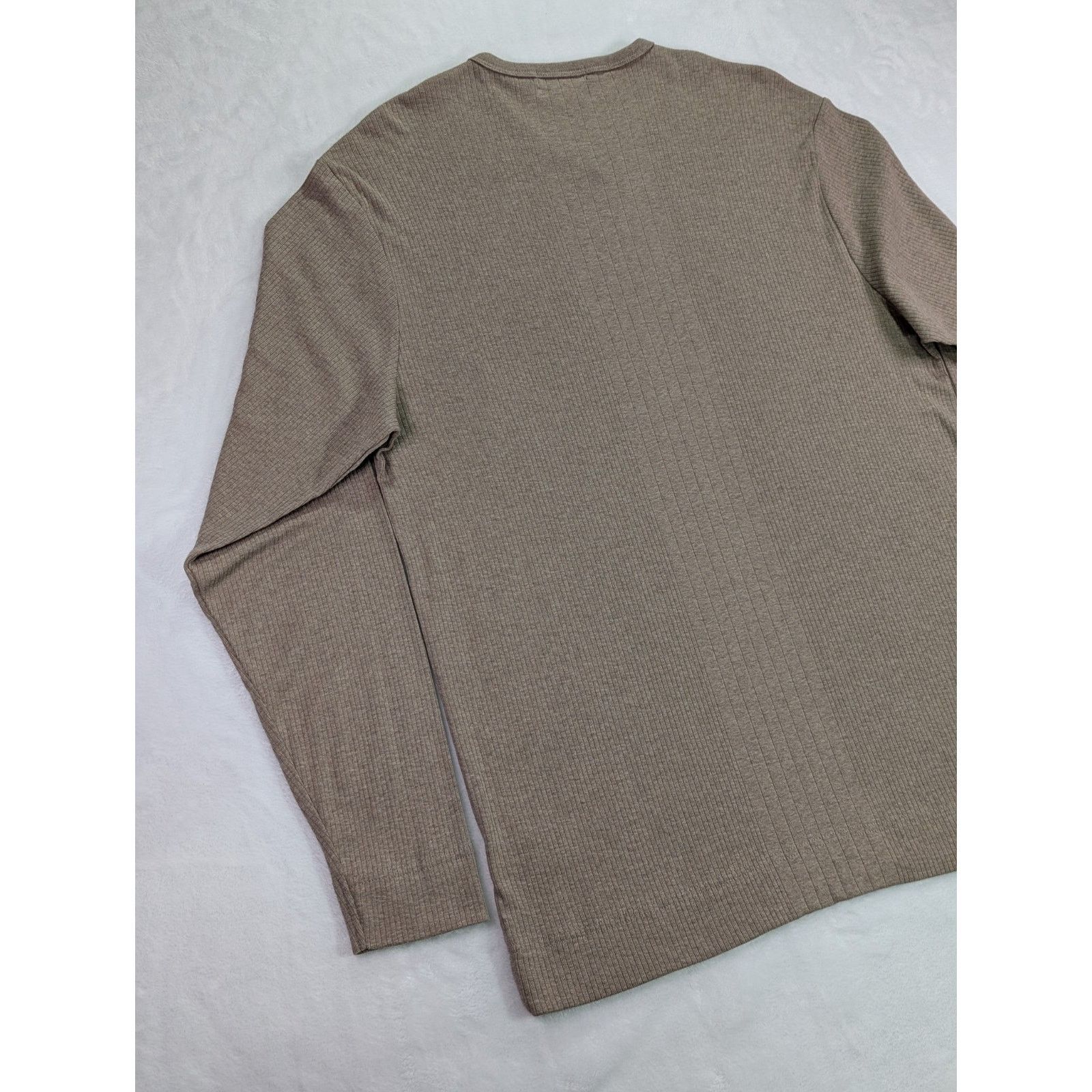 Nautica Large Tan Navtech Performance Classic-Fit Soft VNeck Sweater Size US L / EU 52-54 / 3 - 10 Thumbnail