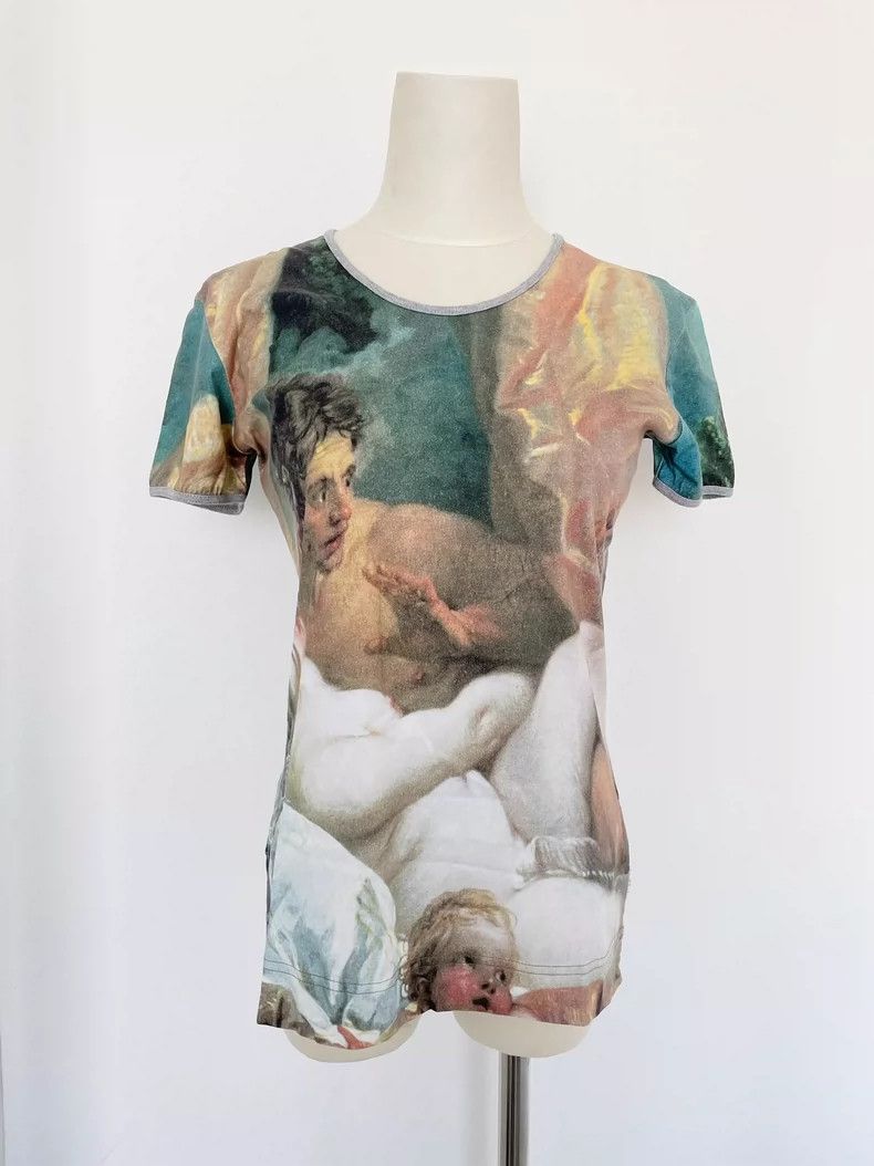Vivienne Westwood vivienne westwood Medieval oil painting T-shirt Size S / US 4 / IT 40 - 1 Thumbnail
