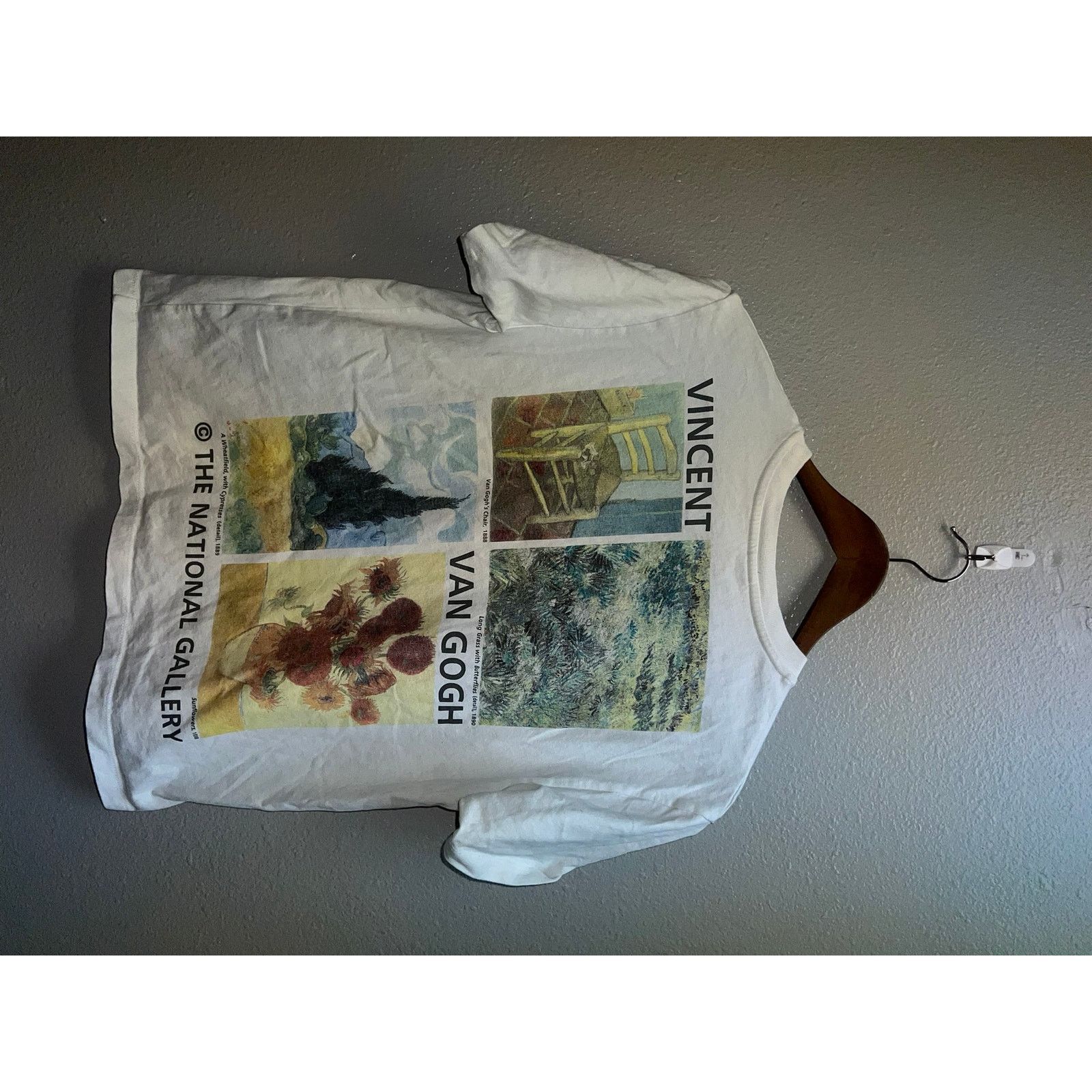 Urban Outfitters Womens Van Gogh Shirt Top The National Gallery Art Tee Small Size S / US 4 / IT 40 - 7 Thumbnail
