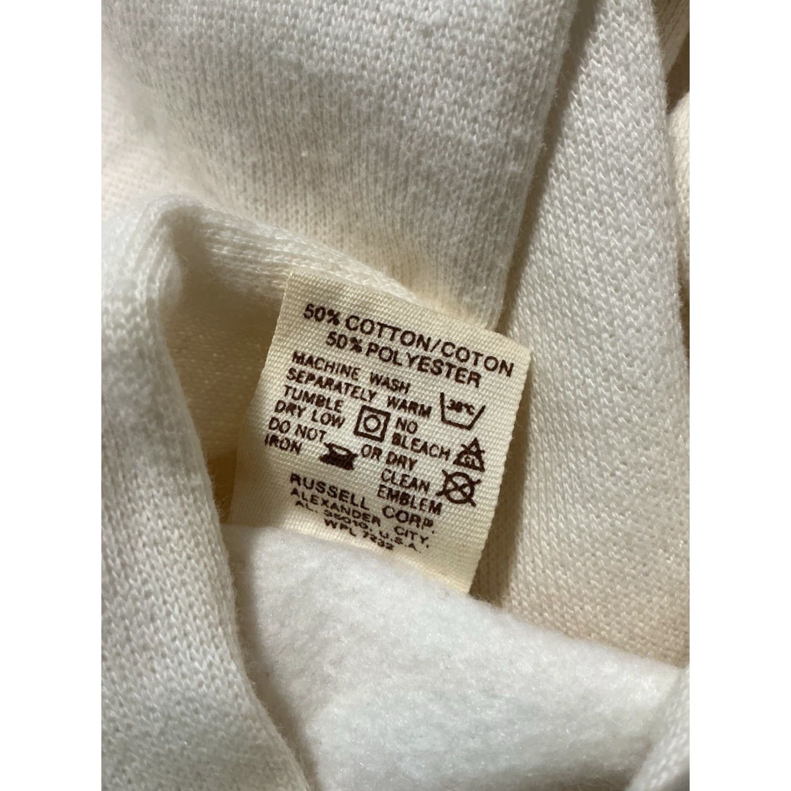 Russell Athletic VINTAGE Russell Athletic Kappa Kappa Gamma Fraternity Pullover Hoodie Shirt S White 80s 70s Mens Boys Pullover Hoodie Size US S / EU 44-46 / 1 - 6 Thumbnail