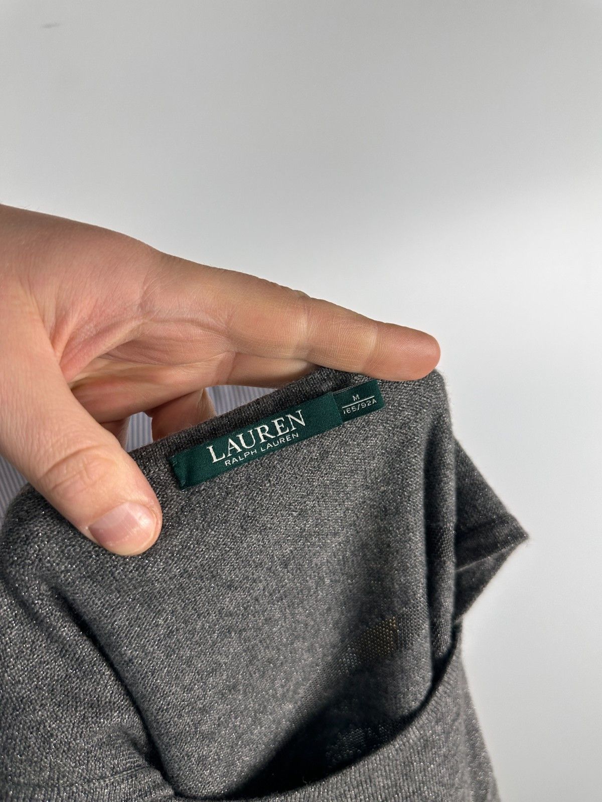 Polo Ralph Lauren Polo Ralph Lauren Tank Top Sleeveless Metallic Grey Size M Size M / US 6-8 / IT 42-44 - 7 Thumbnail