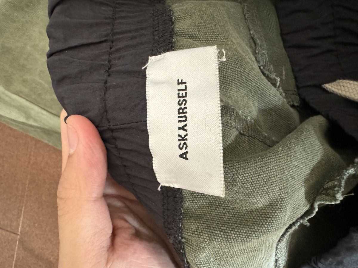 パンツ ASKYURSELF / zip flare canvas jogger L Askyurself Askyurself Zip Flare Canvas Jogger 32 | Grailed