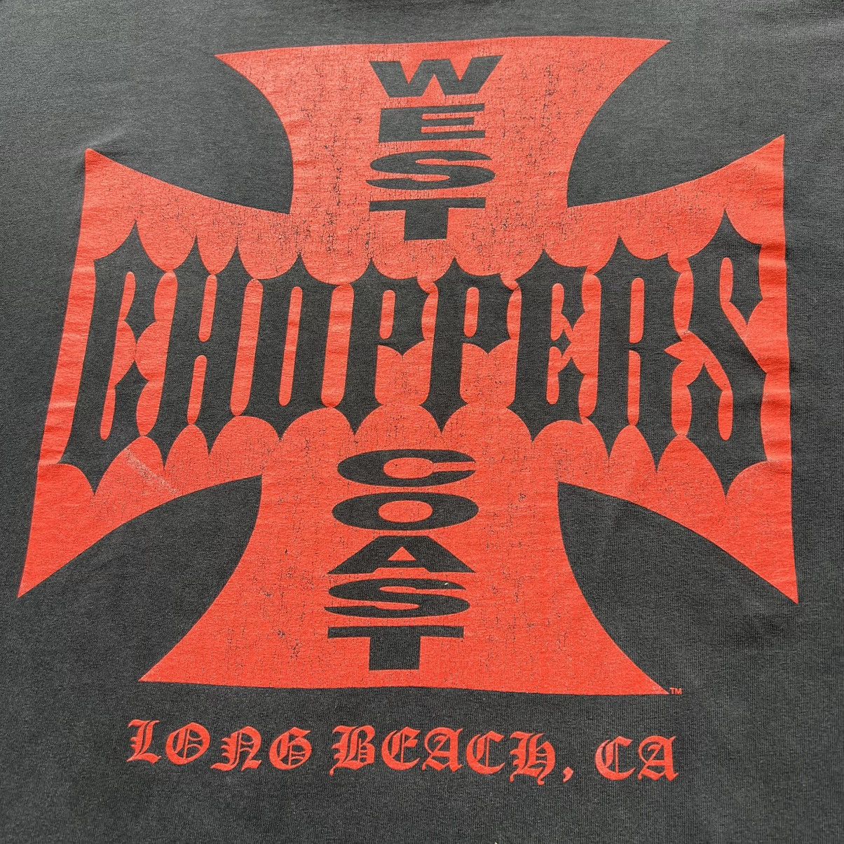 Alstyle VTG ‘00s Y2K West Coast Choppers L/S Tee Shirt Biker Size US XXL / EU 58 / 5 - 11 Thumbnail