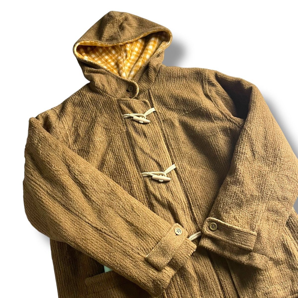 Courreges COURREGES SPORTS EMBROIDERED SPELL OUT DUFFLE JACKET Size L / US 10 / IT 46 - 7 Thumbnail