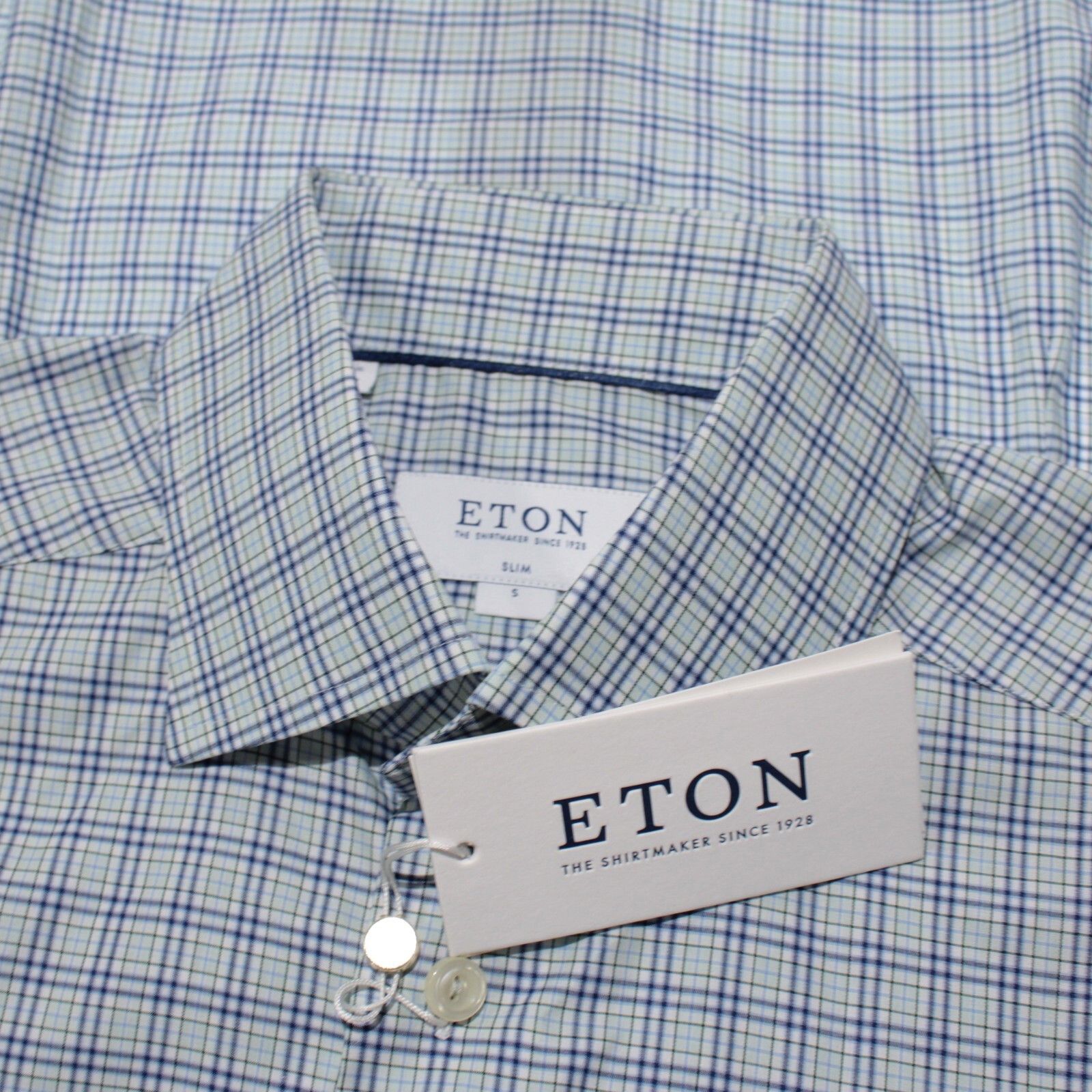 Eton Eton New with tags Shirt Size S US In Blue Size US S / EU 44-46 / 1 - 1 Thumbnail
