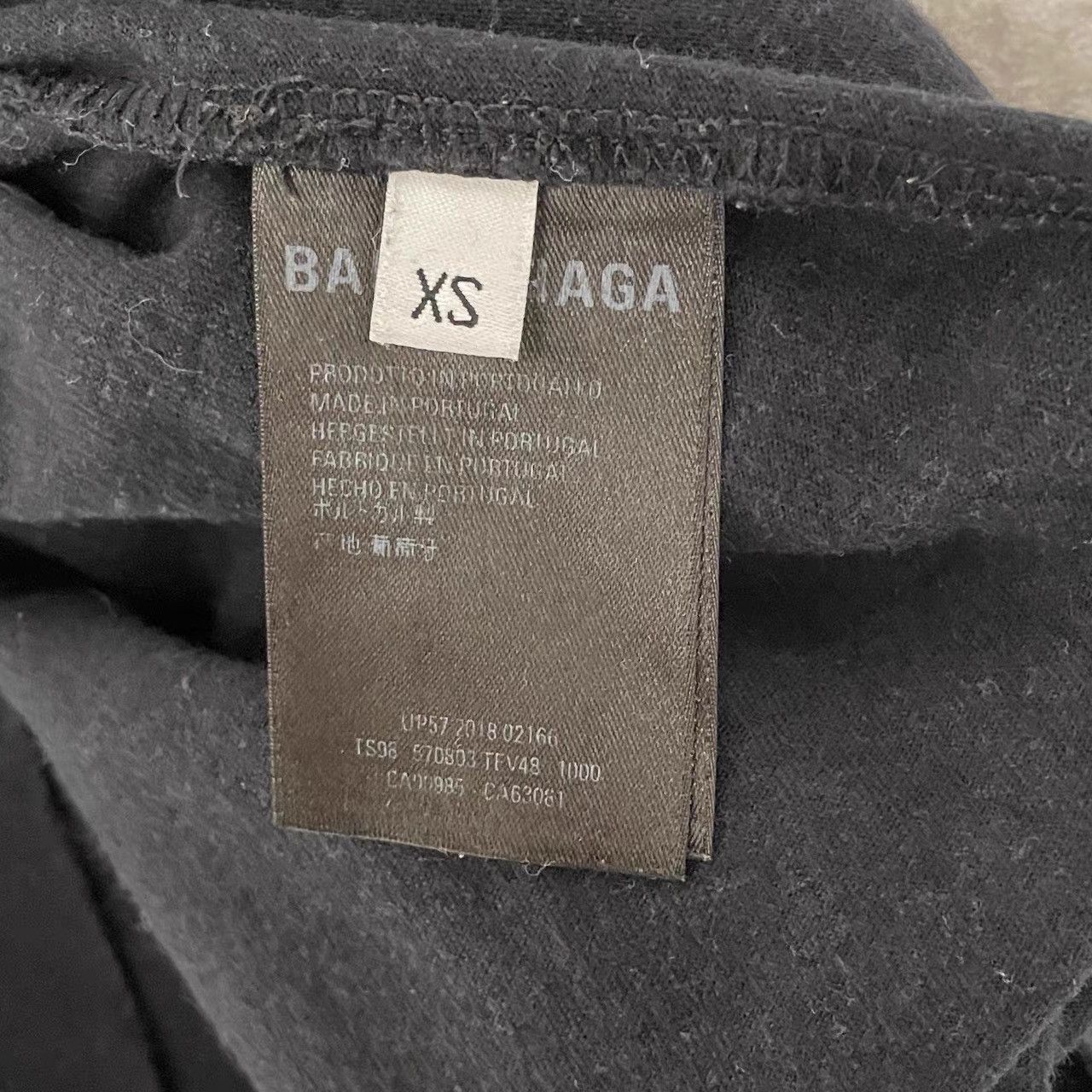 Balenciaga Balenciaga Double B Buckle Logo Short Sleeve T-shirt K28 Size US XS / EU 42 / 0 - 6 Thumbnail