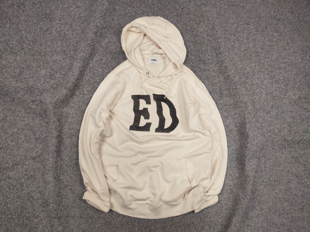 Edwin Edwin Tokyo Japan Design Logo Buf hoodie Vintage sweatshirt Size US L / EU 52-54 / 3 - 1 Thumbnail