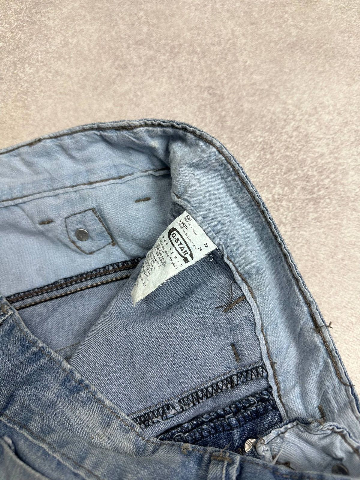 G-Star Vintage G-star Raw Baggy Grunge Y2K Flared Wide Leg Jeans 32 Size US 32 / EU 48 - 8 Thumbnail