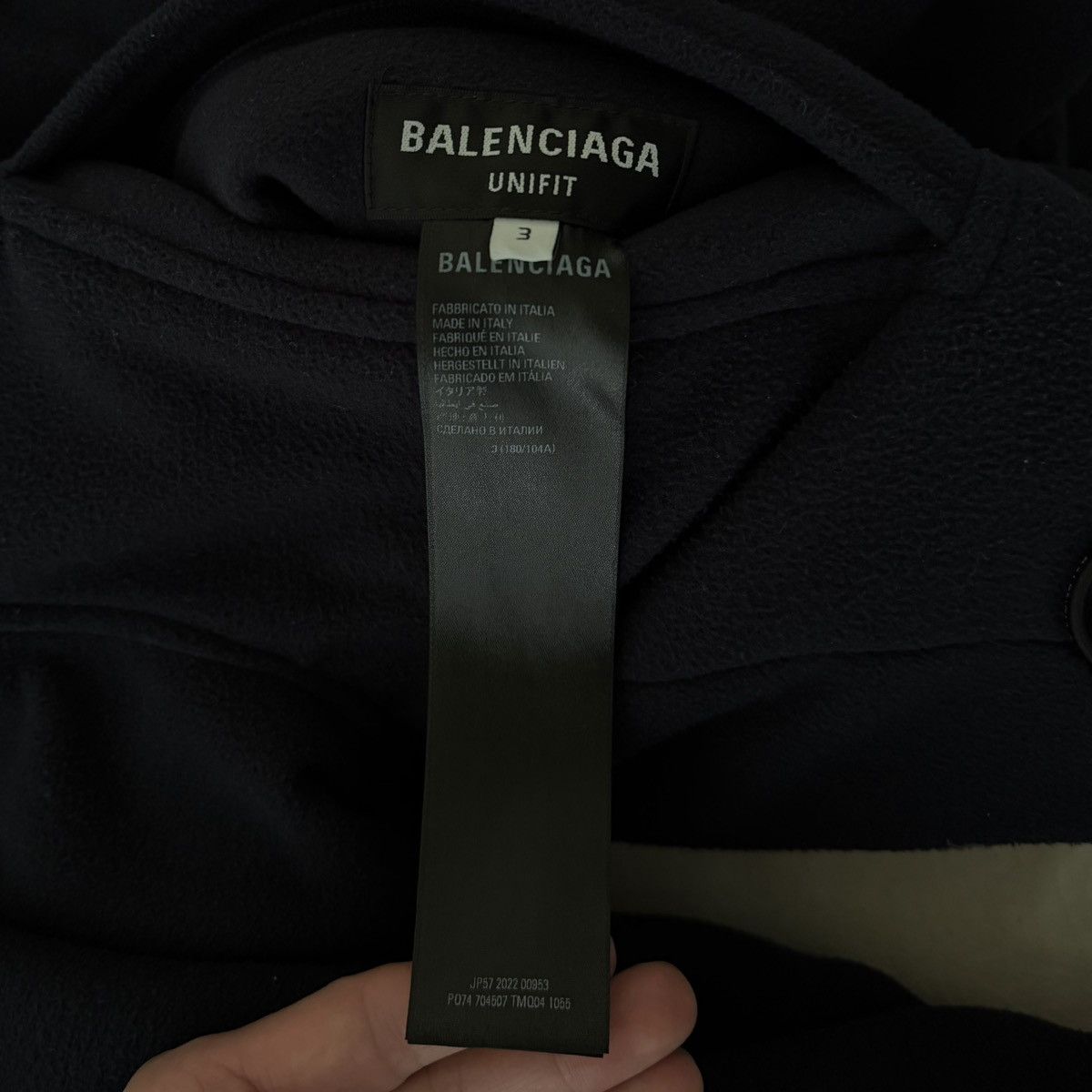 Balenciaga Balenciaga FW22 Reversible Fleece Puffer Jacket Size US M / EU 48-50 / 2 - 6 Thumbnail