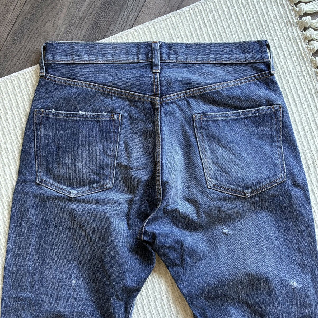 URBAN RESEARCH DOORS D’sh Urban Research Doors Distressed Light Wash Blue Jeans Size US 31 - 11 Thumbnail