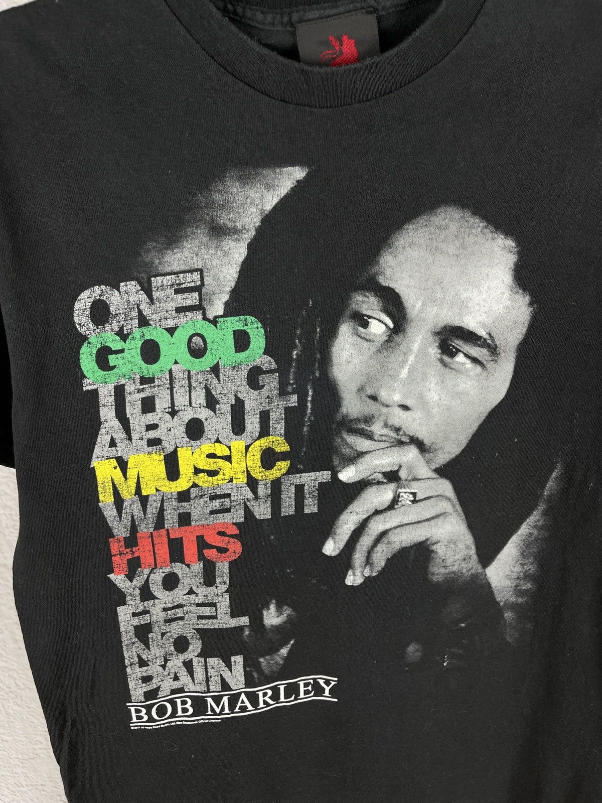 Band Tees Zion Rootwear Bob Marley 2011 vintage band tee shirt Size US M / EU 48-50 / 2 - 3 Thumbnail