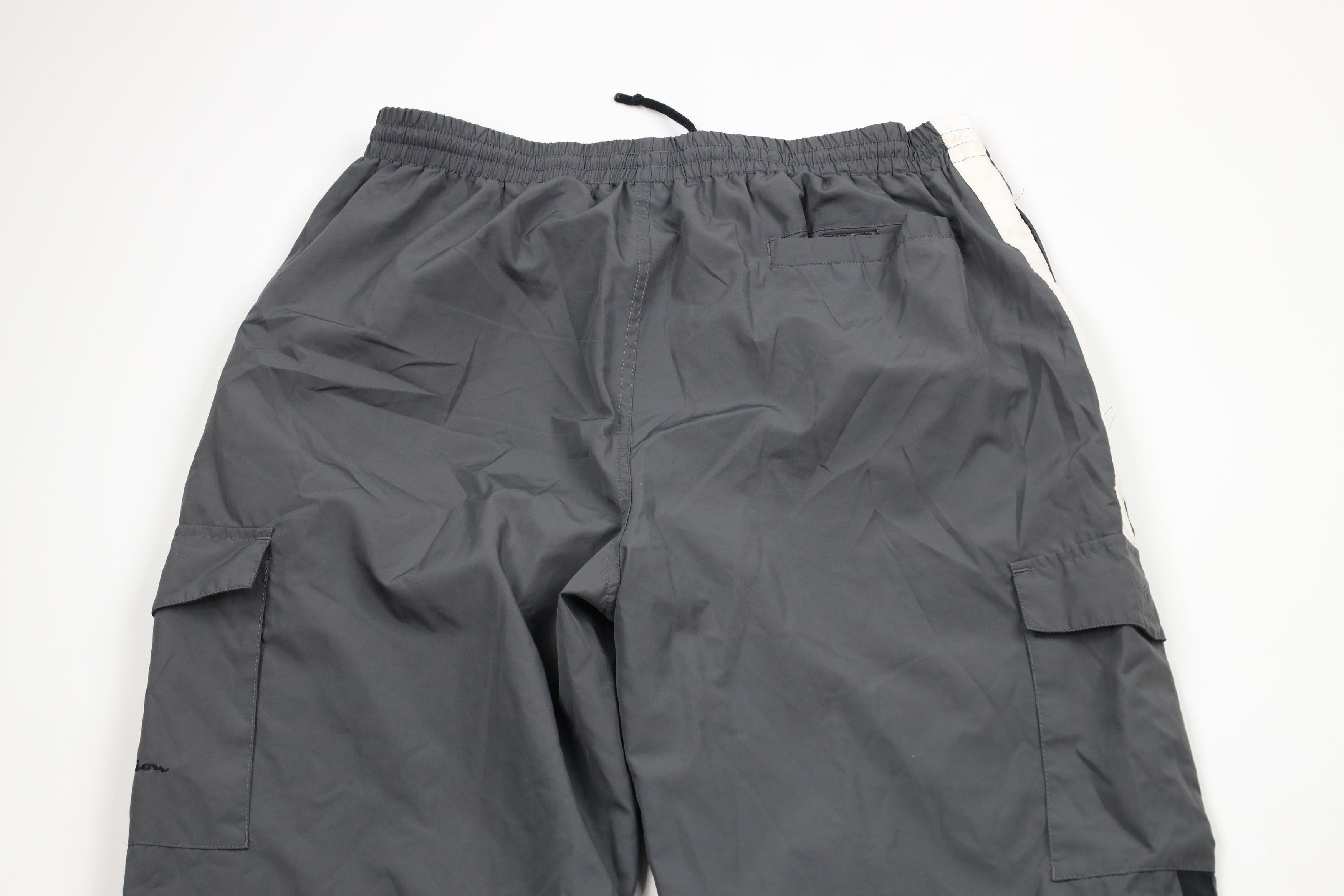 Champion × Vintage Vintage 90s Champion Spell Out Lined Wide Leg Cargo Pants Size US 36 / EU 52 - 12 Thumbnail