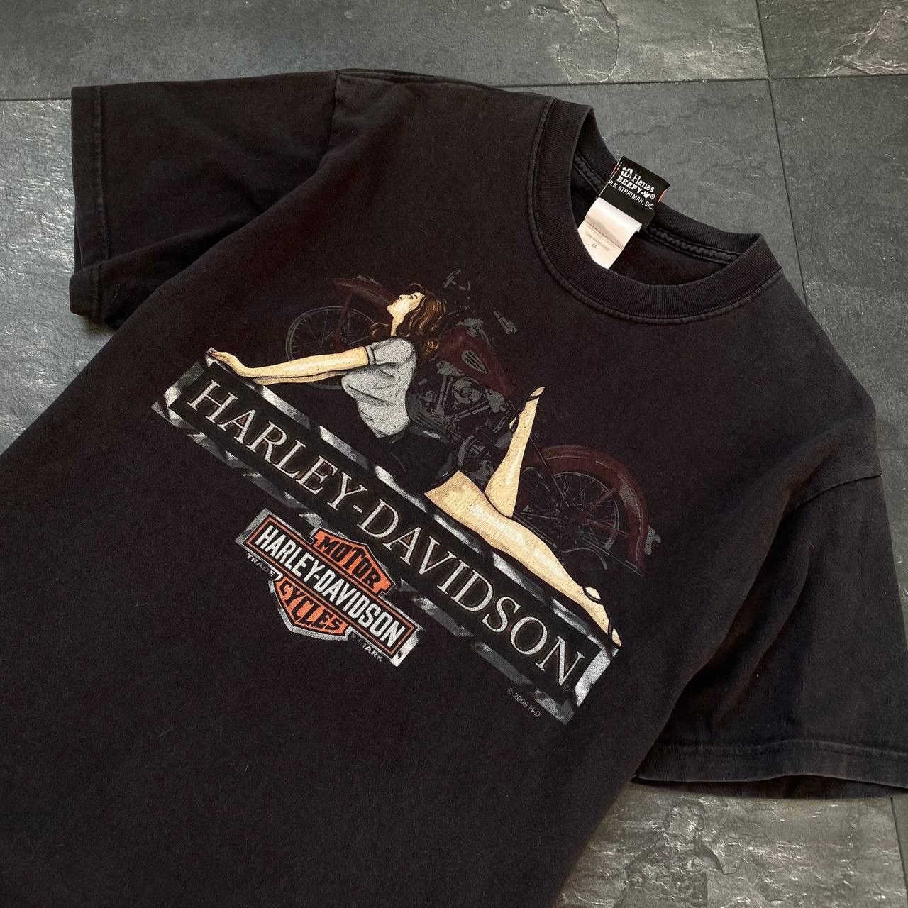 Harley Davidson × Vintage Vintage big logo rare Harley Davidson tee shirt Size US M / EU 48-50 / 2 - 2 Thumbnail