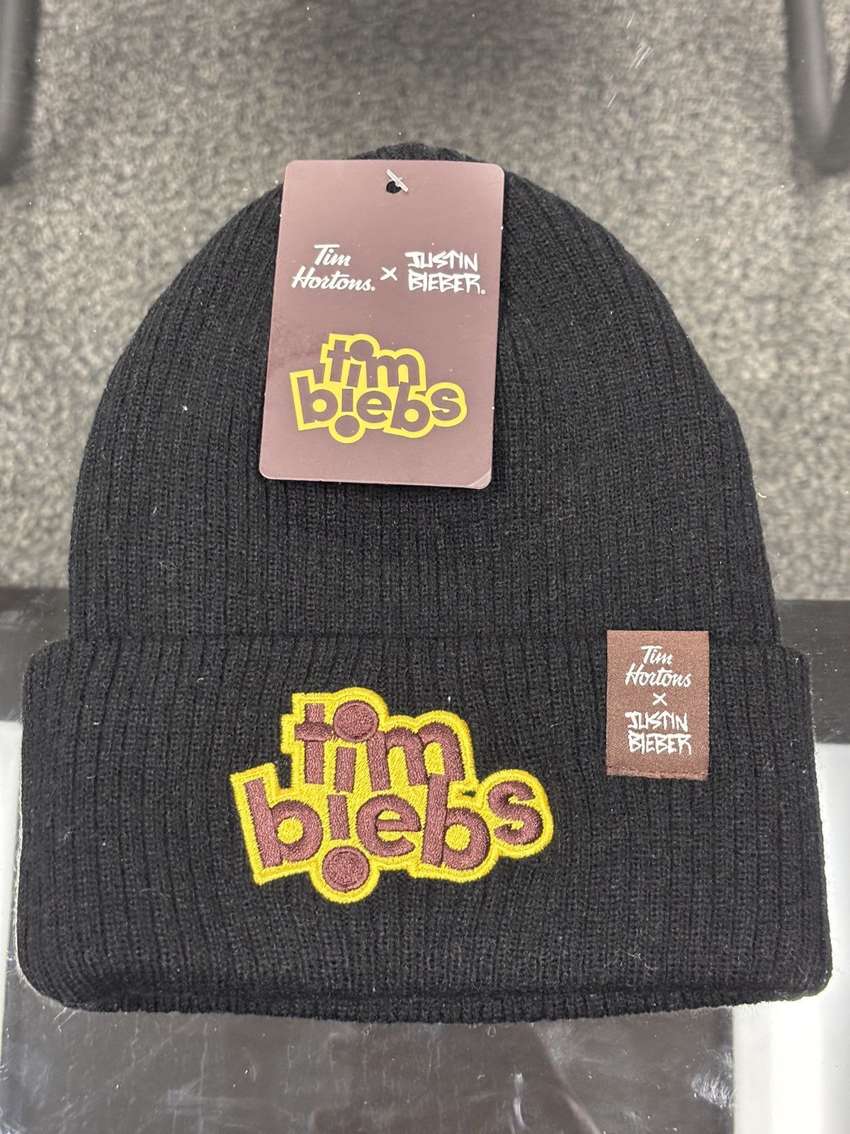 Justin Bieber Justin Bieber x Tim Hortons Timbiebs Beanie Size ONE SIZE - 1 Thumbnail