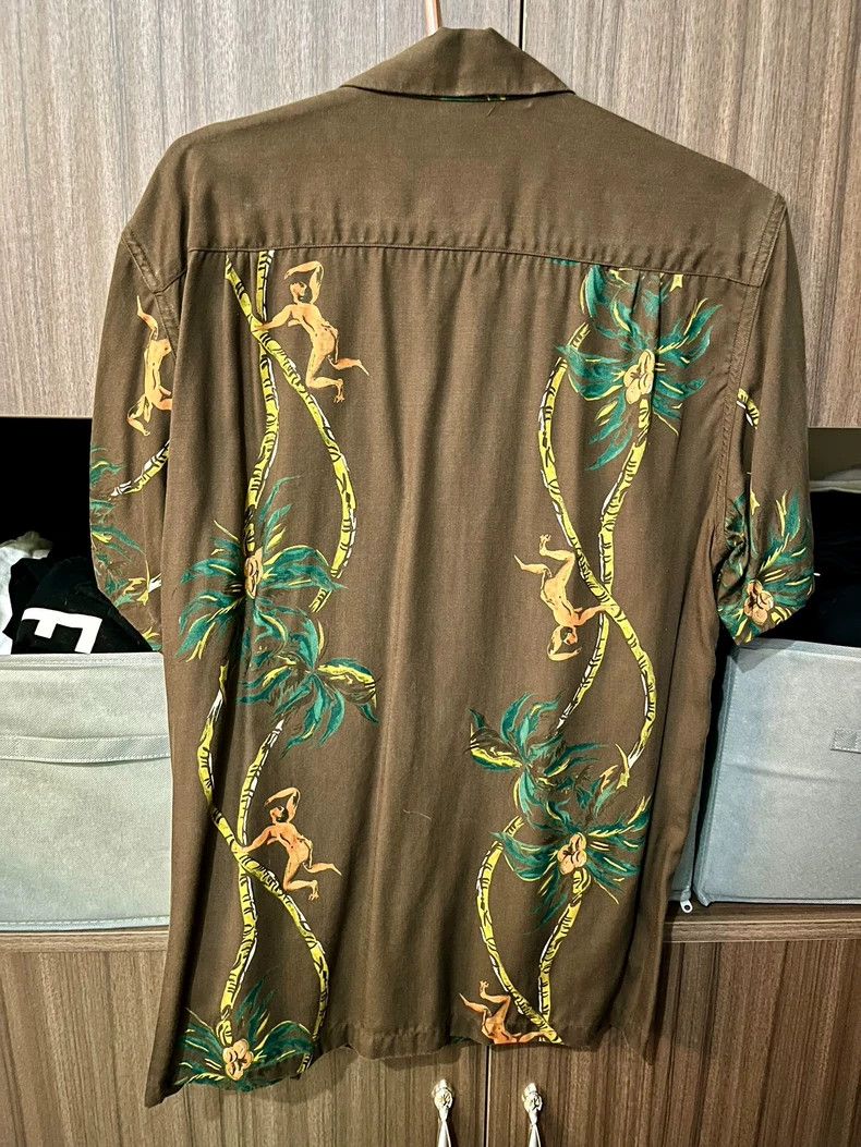 Wacko Maria Aloha Shirt The Guilty Parties Pattern Shirt M