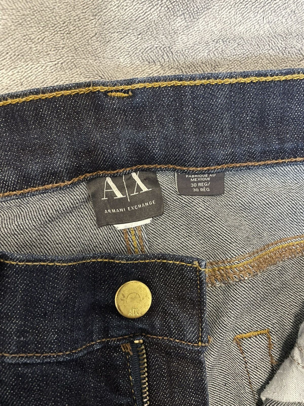 Armani Exchange Armani Exchange J66 Jeans Low Rise Straight Leg Regular Size US 30 / EU 46 - 3 Thumbnail
