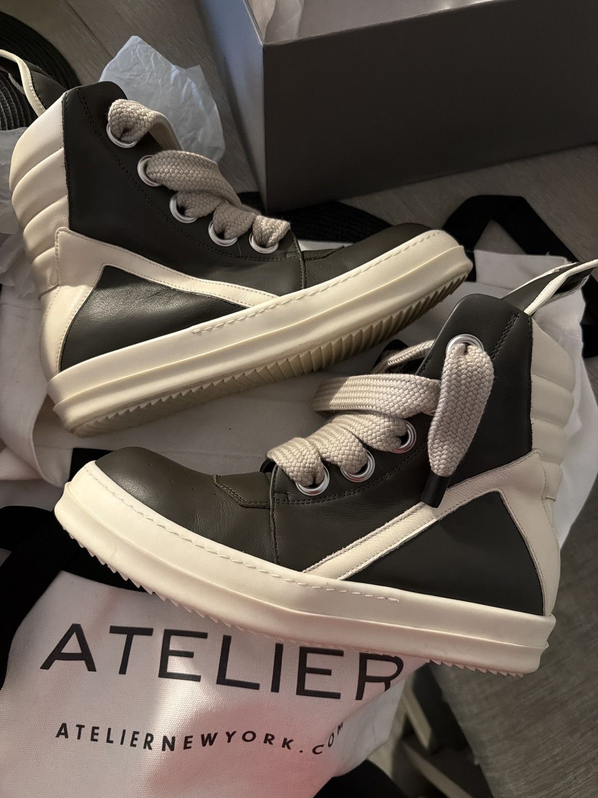Rick Owens Rick Owens Geobasket Size US 8 / EU 41 - 1 Thumbnail