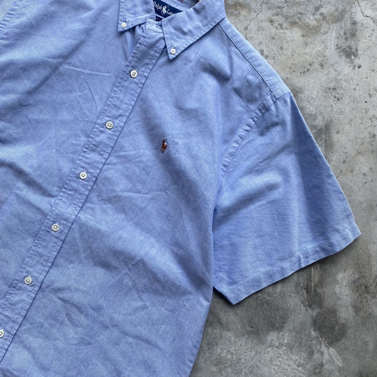 Polo Ralph Lauren × Vintage Vintage Polo Ralph Lauren Shirt Size US L / EU 52-54 / 3 - 2 Thumbnail