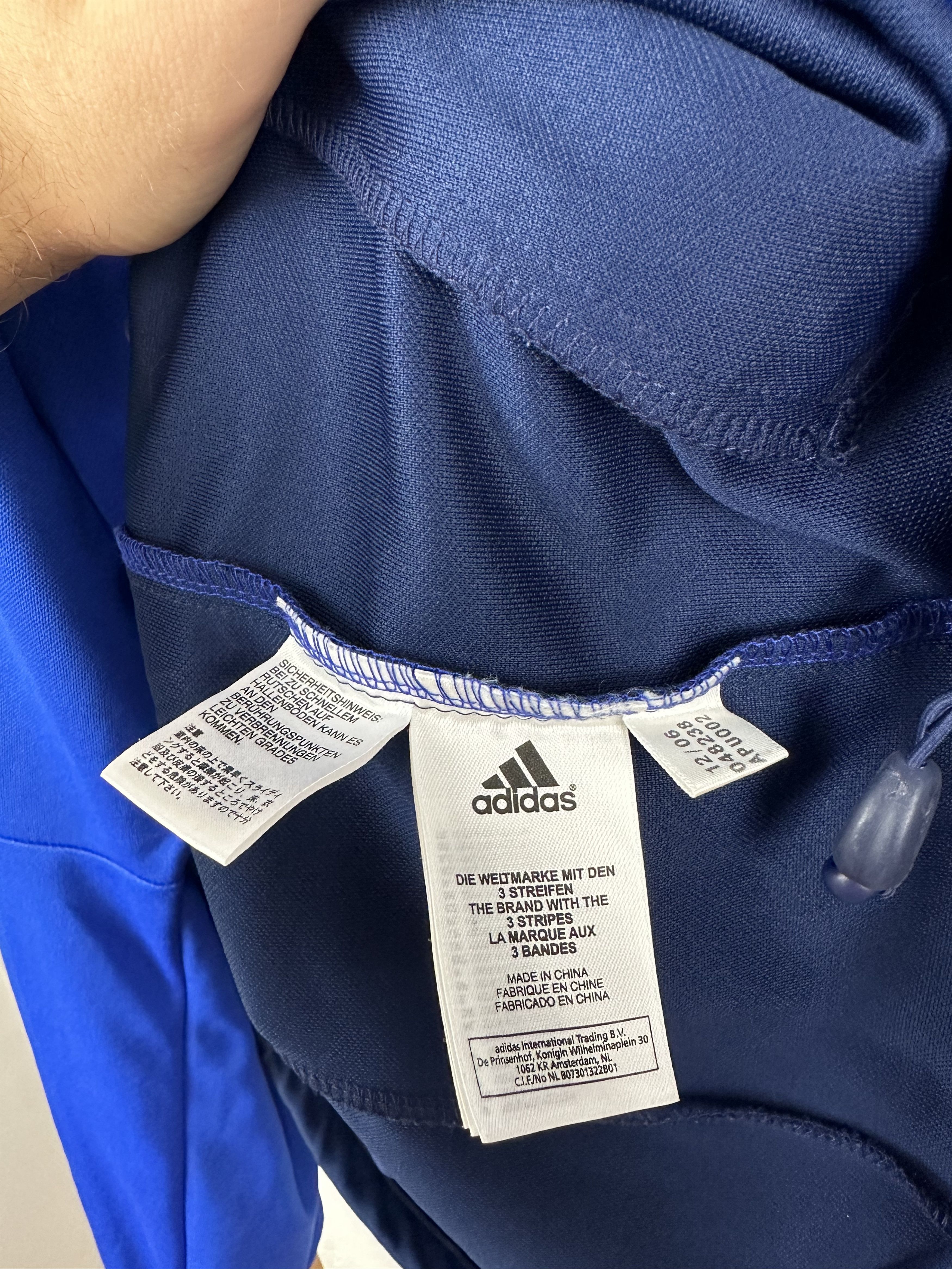 Adidas × Vintage Vintage FC Schalke 04 Football Jacket Soccer Track Top Size US XXL / EU 58 / 5 - 11 Thumbnail