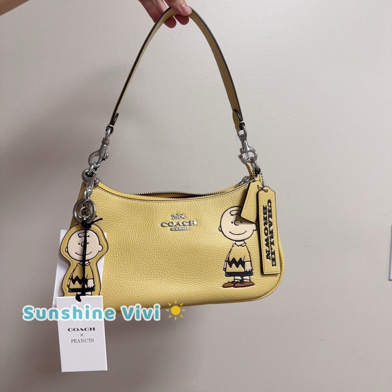 Coach NWT Coach X Peanuts Bundle Teri CBJ83 & CBG59 Charm Size ONE SIZE - 1 Thumbnail