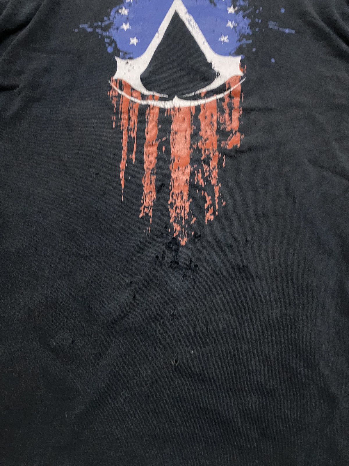 Playstation × The Game Assassins Creed 3 Distressed Tee Size US XL / EU 56 / 4 - 3 Thumbnail