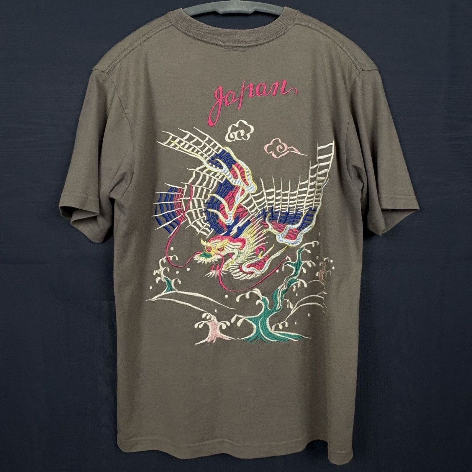 Harley Davidson × Japanese Brand × Vintage 🇯🇵TOYO ENT. SUKAJAN SOUVENIR EMBROIDERED T Size US L / EU 52-54 / 3 - 1 Thumbnail