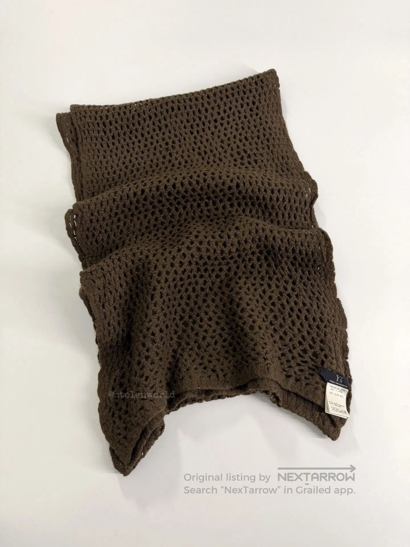 Y's wool crochet scarf by y's. Size ONE SIZE - 8 Thumbnail
