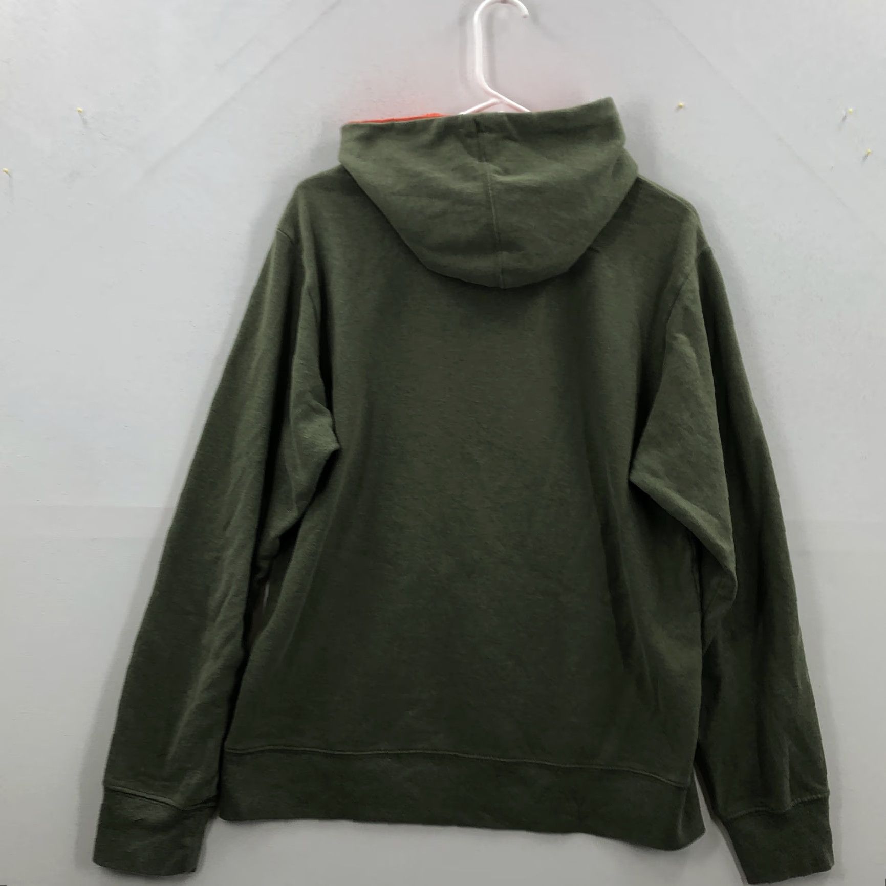 The North Face THE NORTH FACE Hoodie Pullover Green Long Sleeve Pockets Mens Size L Sweatshirt Size US L / EU 52-54 / 3 - 6 Thumbnail