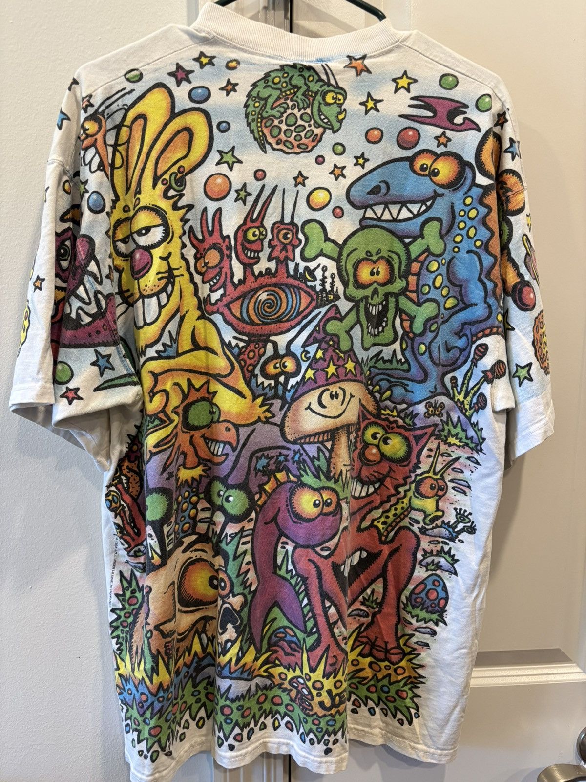 Grateful Dead × Liquid Blue Vintage 1993 Liquid Blue Joey Mars Zidzoii XL Shirt AOP Size US XL / EU 56 / 4 - 11 Thumbnail
