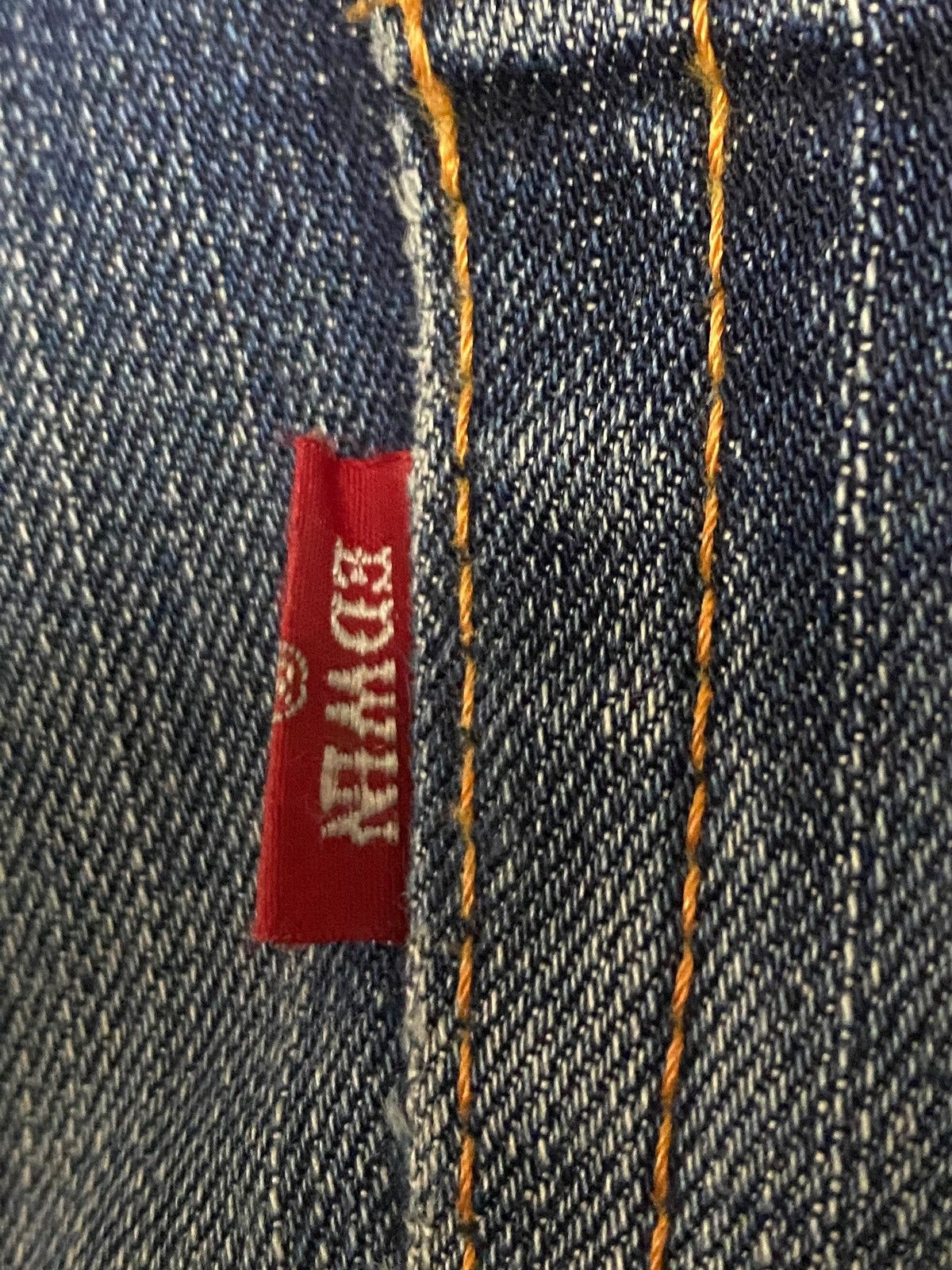 Edwin Vintage JapaneseBrands Edwin 504 Distressed Loose Jeans Size US 39 - 12 Thumbnail