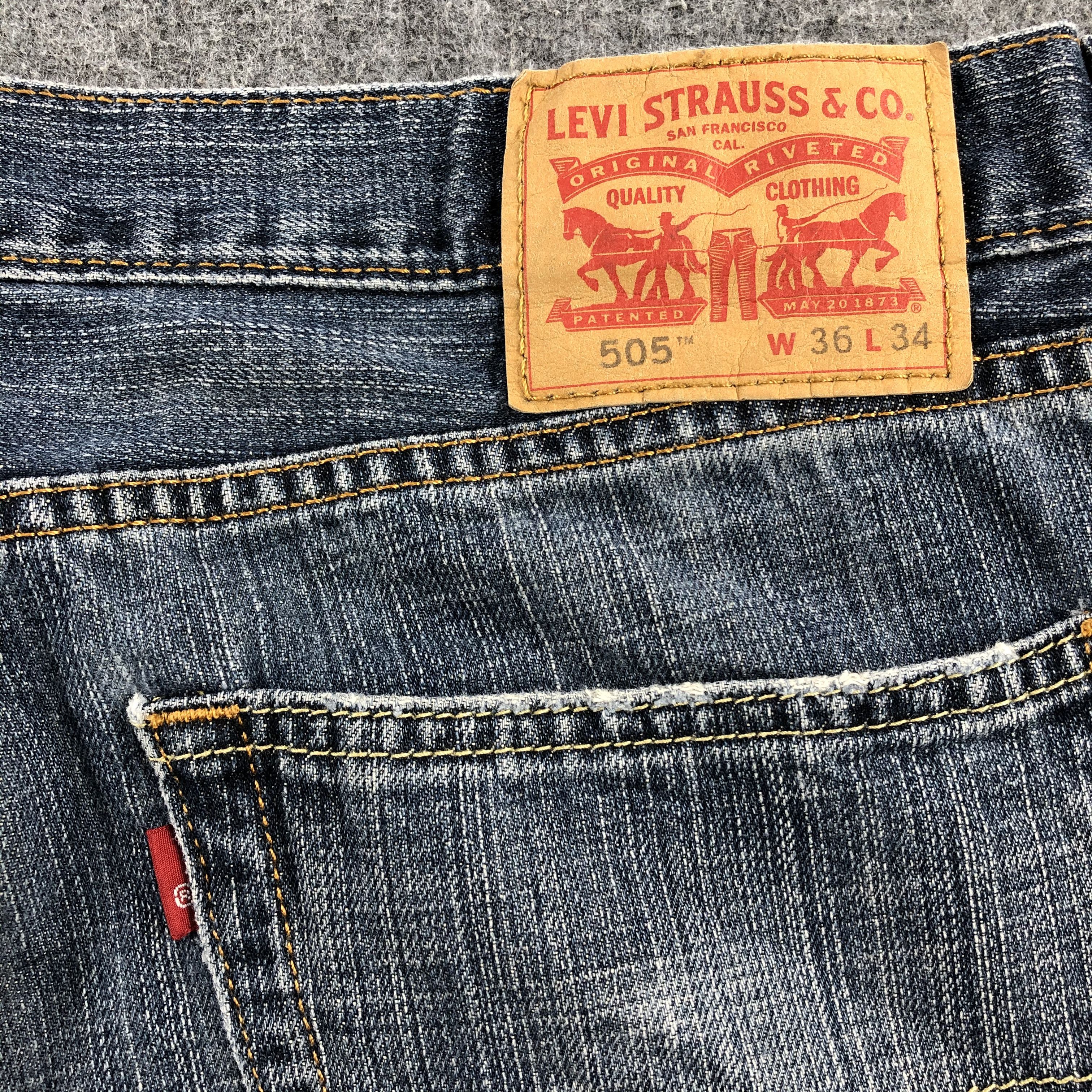 Levi's × Vintage Vintage Levis 505 Jeans-JM1328 Size US 36 / EU 52 - 6 Thumbnail
