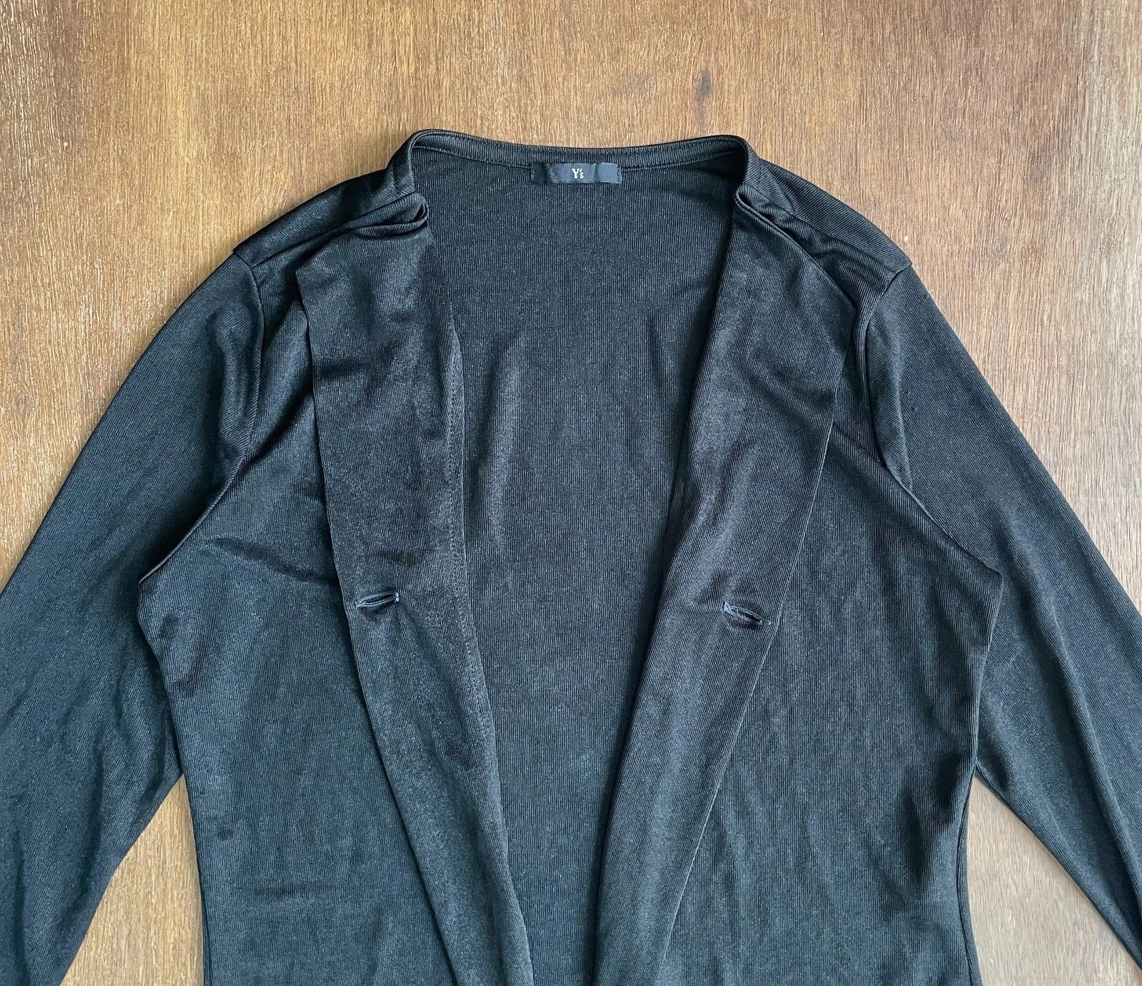 Y's Y's Yohji Yamamoto Acetate Cardigan Size XS / US 0-2 / IT 36-38 - 2 Thumbnail