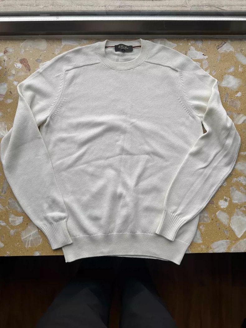 Loro Piana LORO PIANA Mishan mulberry silk knit sweater Size US M / EU 48-50 / 2 - 1 Thumbnail