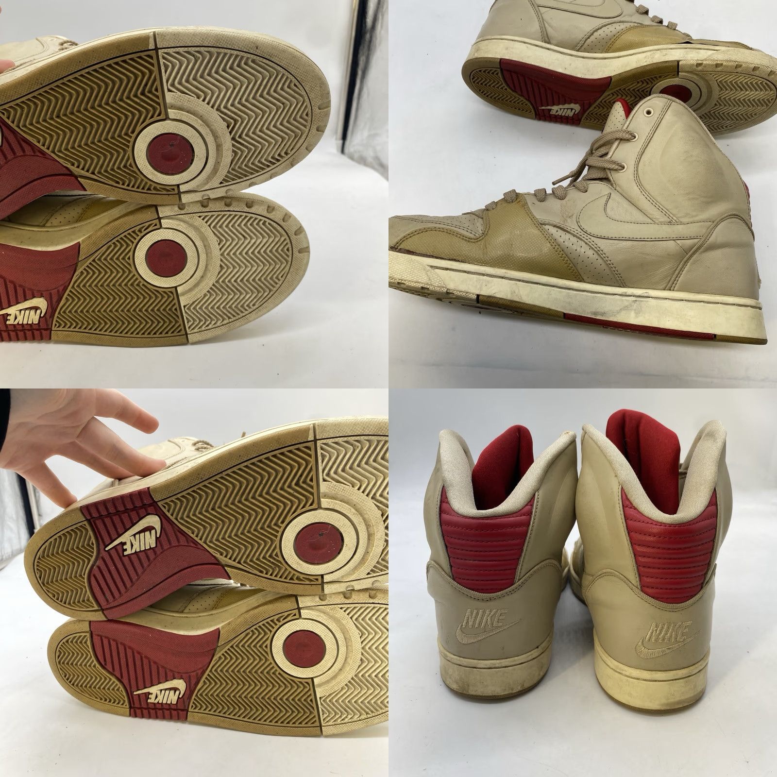 Nike Nike Rt1 High White 2009 Mens Size 11 Vintage Retro Y2K Skate Nike RT1 High Top Leather White Foam Insole Rubber Outdoor/Casual Sneaker Size US 11 / EU 44 - 8 Thumbnail