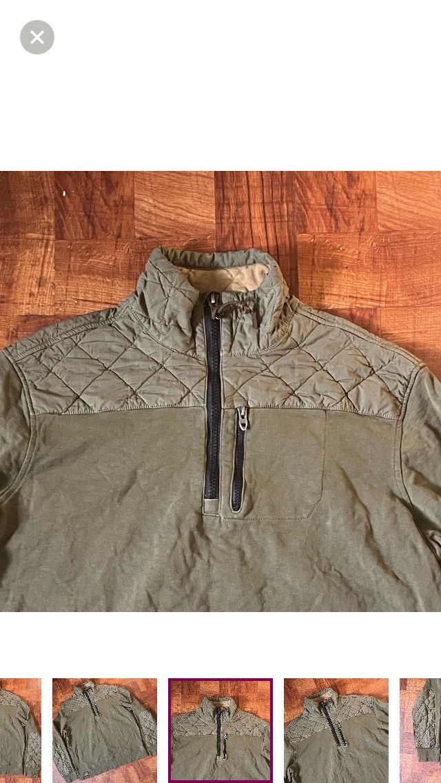 Polo Ralph Lauren Polo Ralph Lauren Vintage Men’s Quilted Quarter Zip XL Size US XL / EU 56 / 4 - 3 Thumbnail